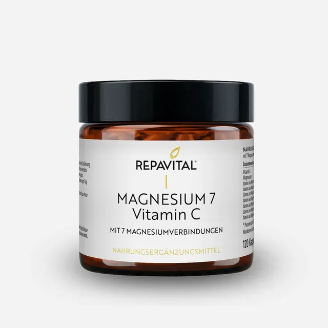 repavital-magnesium-7-7-magnesiumformen-mit-vitamin-c-120-kapseln image 1