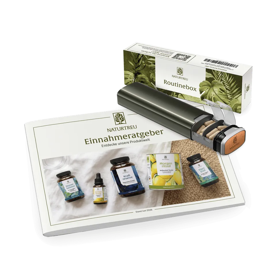 naturtreu-routine-support-sparpaket-routinebox-mit-pillenbox-tablettenbox-und-ei image 1