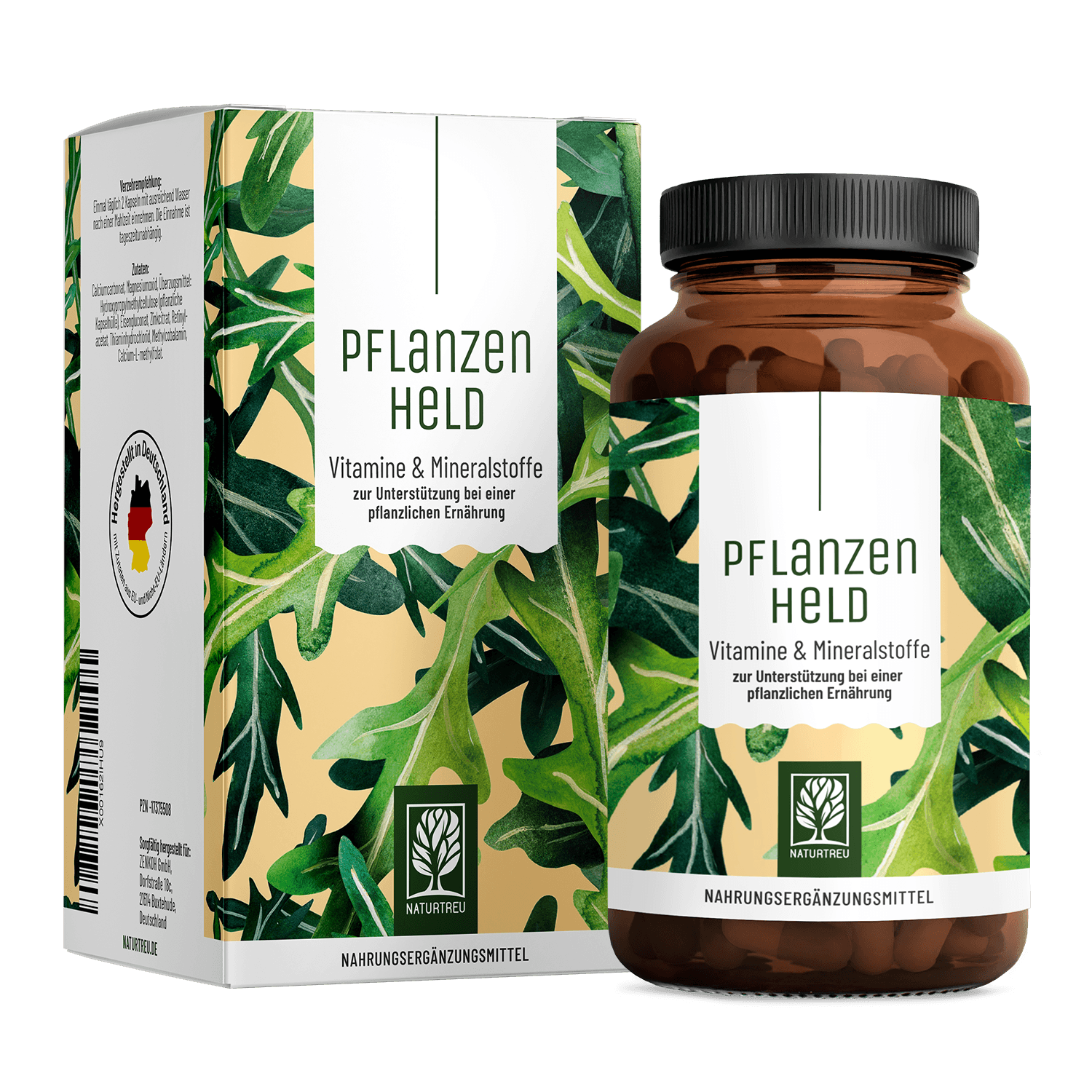 naturtreu-pflanzenheld-multivitamin-f-r-veganer-120-kapseln image 1