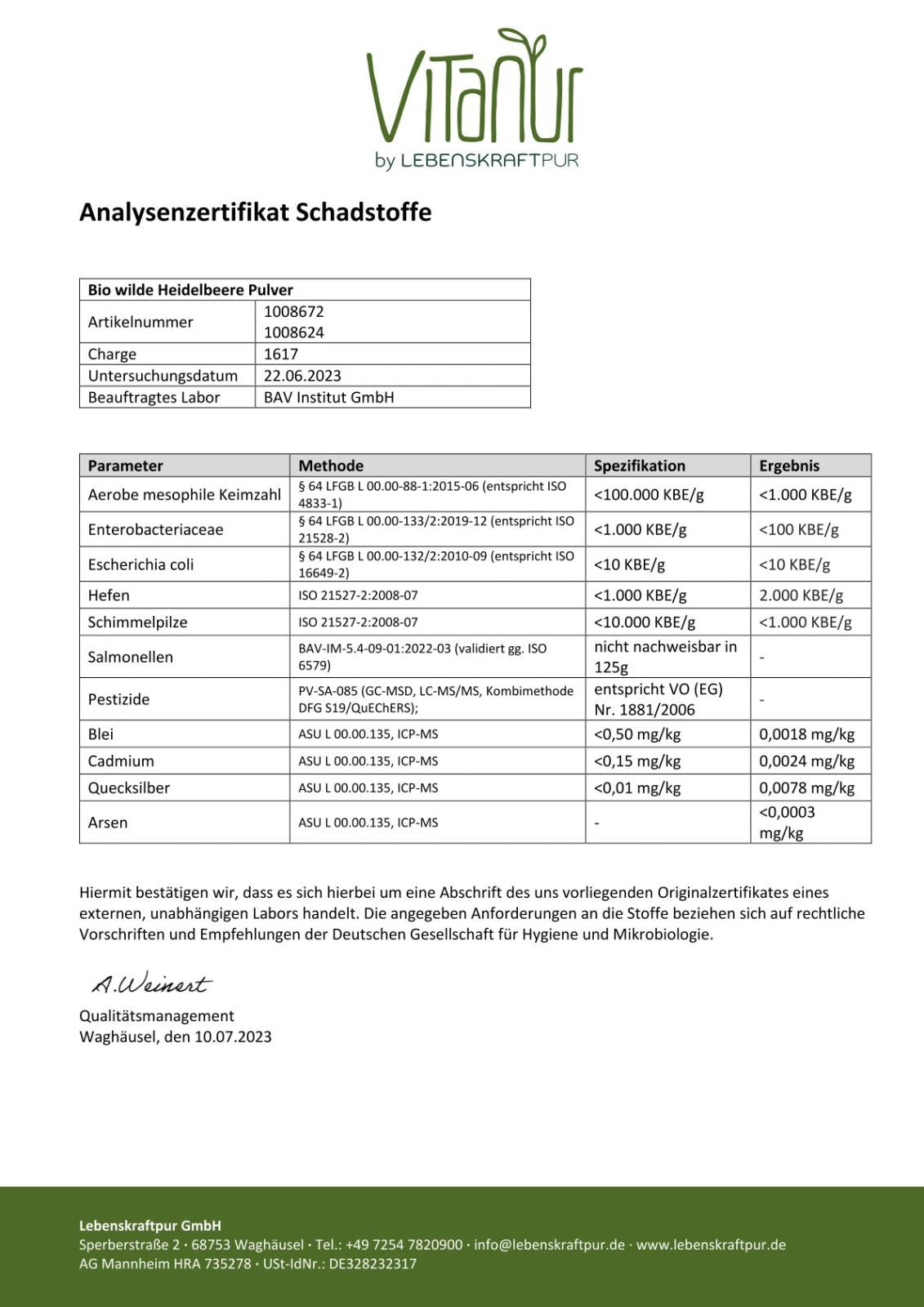 lebenskraftpur-bio-wilde-heidelbeere-pulver-rohkost-superfood image 4