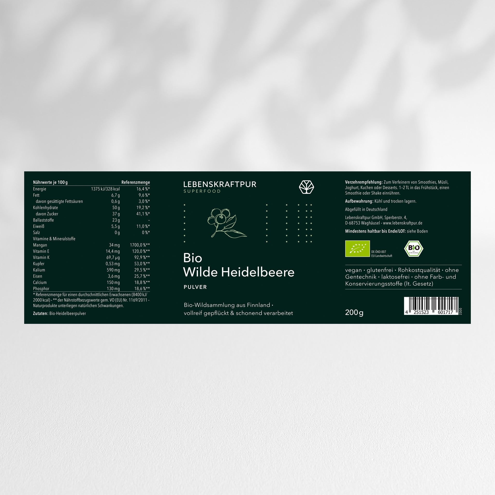 lebenskraftpur-bio-wilde-heidelbeere-pulver-rohkost-superfood image 7