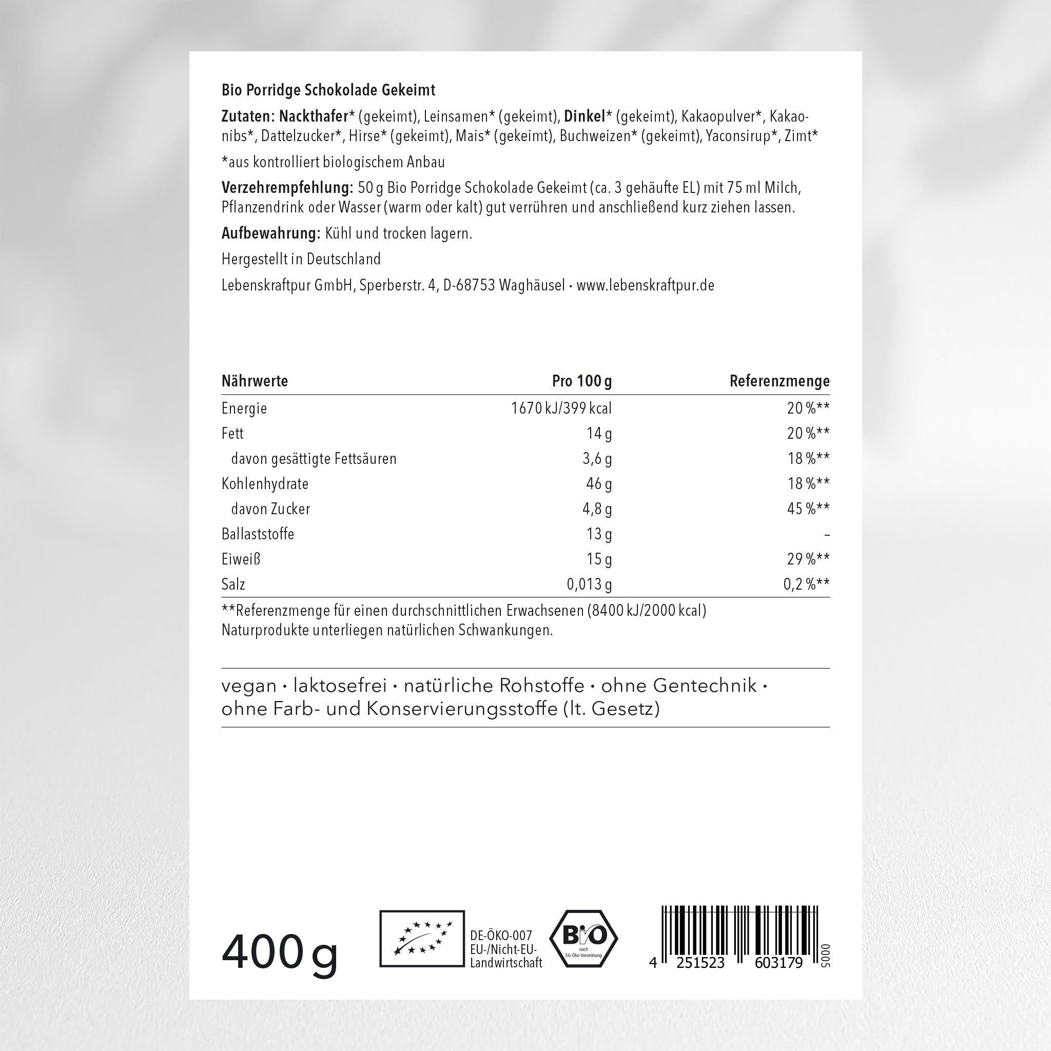 lebenskraftpur-bio-porridge-schokolade-gekeimt-protein-fr-hst-ck-15 image 2